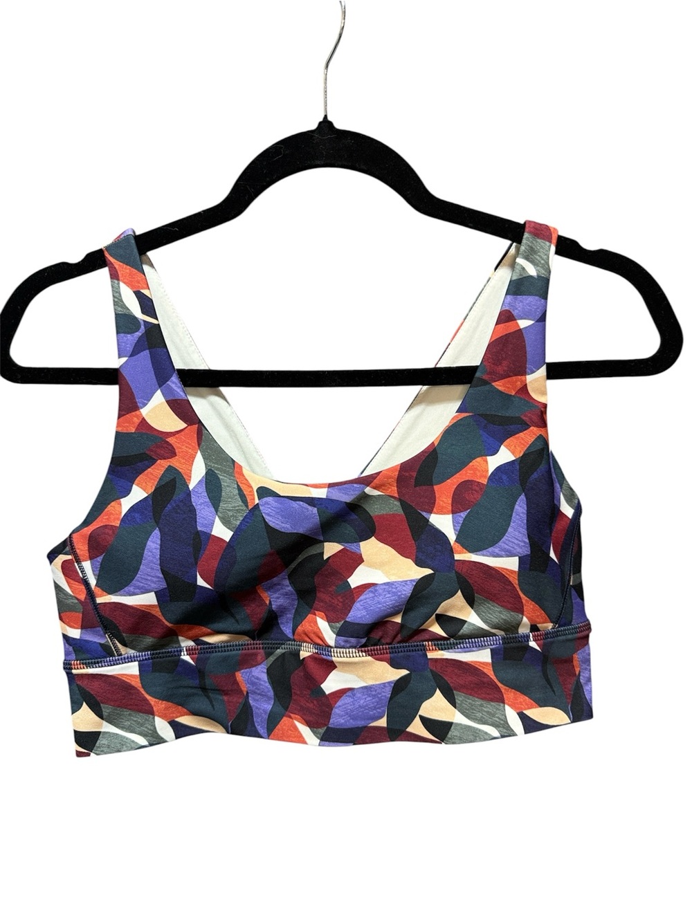 Patterned Multi-Color Sports Bralette